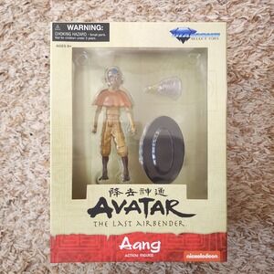 Diamond Select Avatar The Last Airbender Aang Action Figure Season 1 Yellow 7in